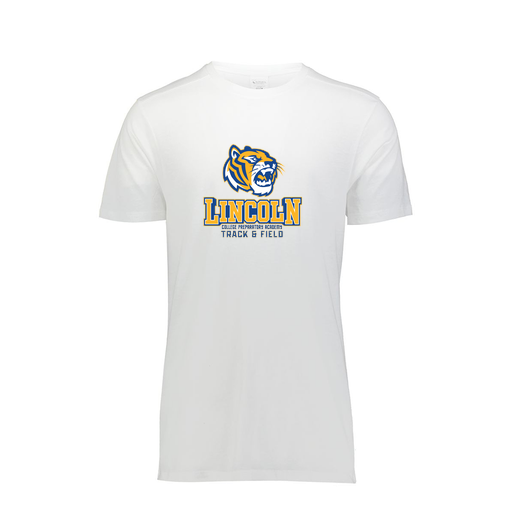 [FTSCUBWH-YS-LOGO1] Decker Youth Tri-Blend T-Shirt - Short Sleeve (Youth S, White, Logo 1)